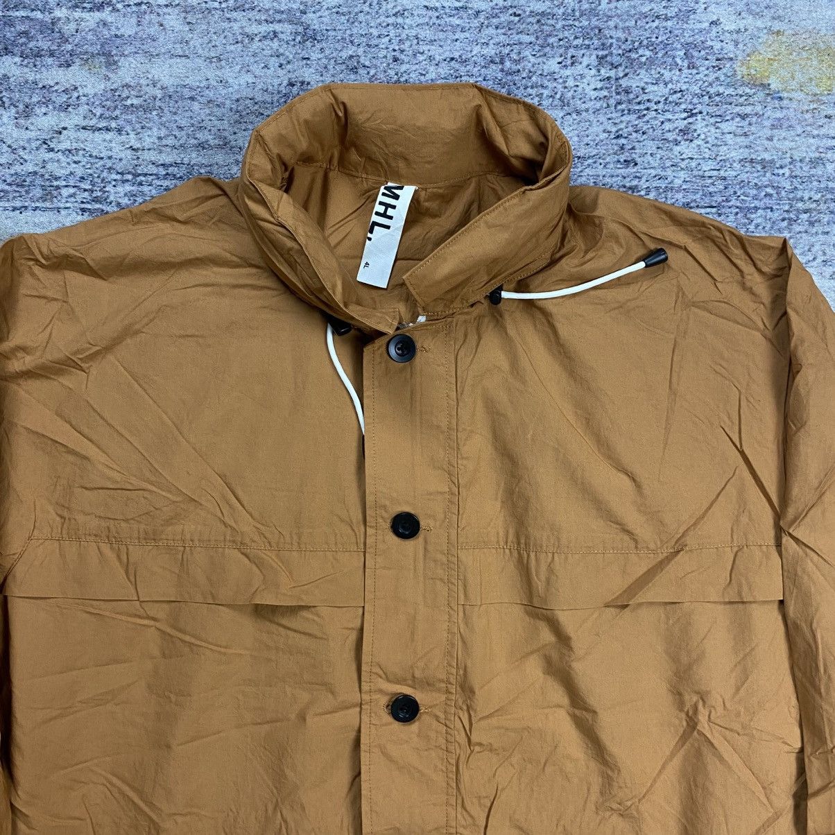 Margaret Howell Mhl margaret howell hidden hoodie jacket Size US XL / EU 56 / 4 - 5 Thumbnail