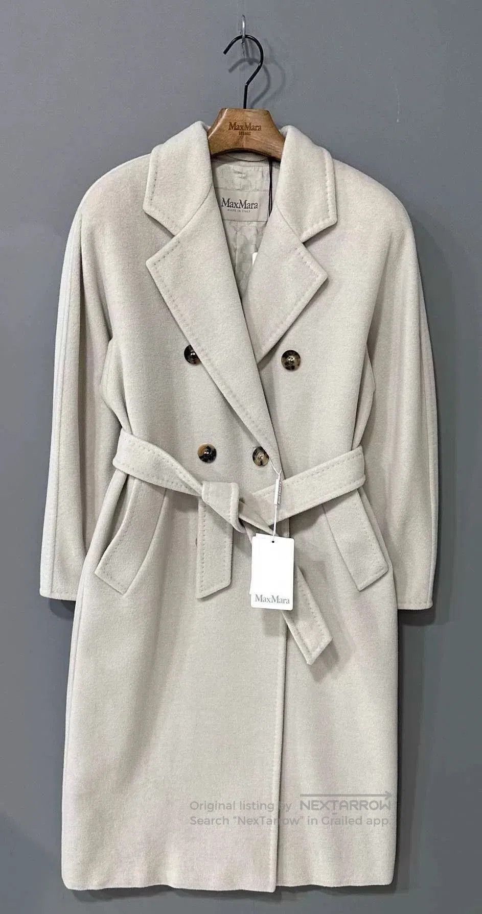 Other light gray 101801 coat by MaxMara. Size US XS / EU 42 / 0 - 1 Thumbnail