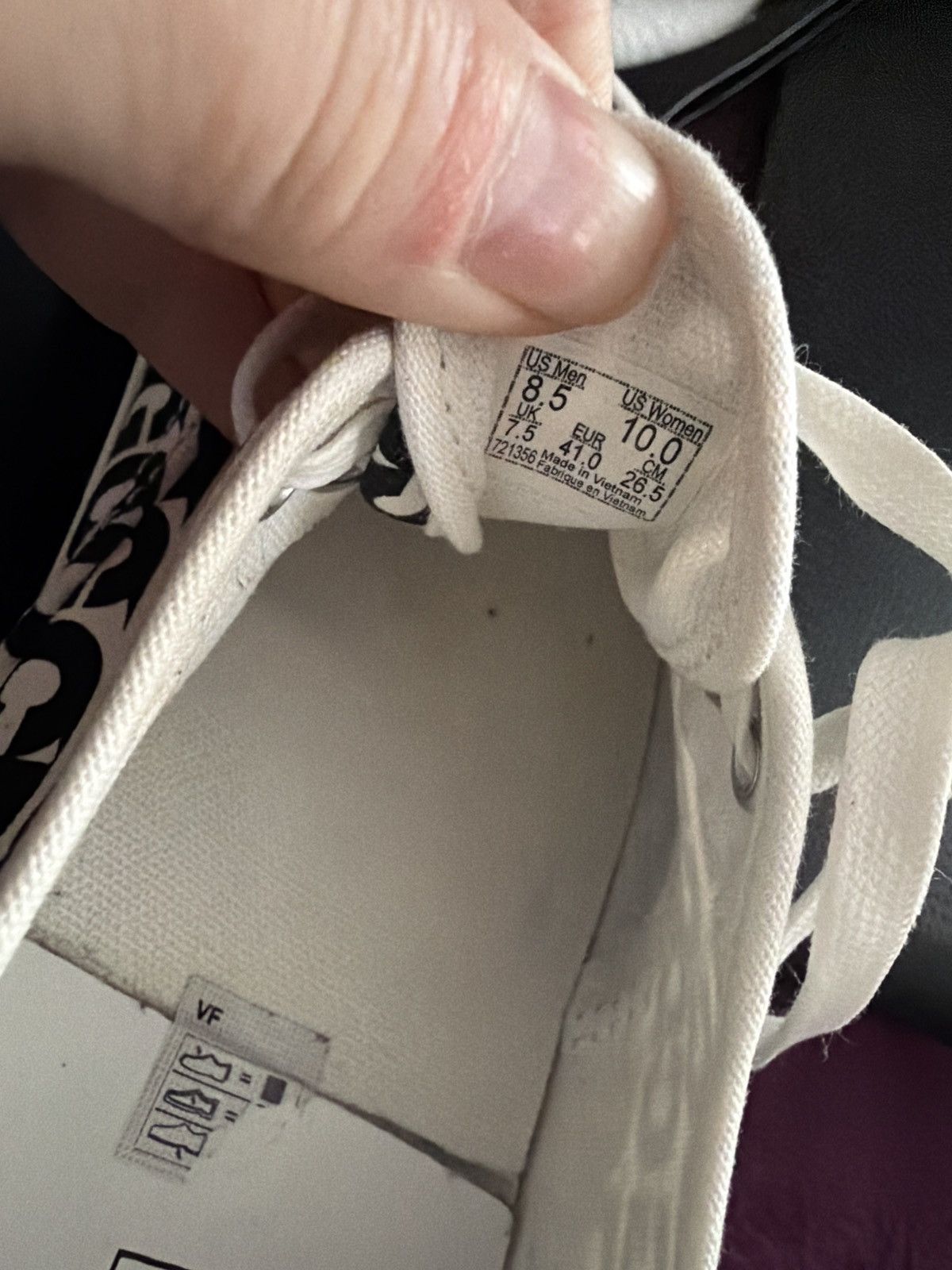 Comme des Garcons × Vans Vans x Commes Des Garçons Sneaker Size US 8.5 / EU 41-42 - 7 Thumbnail