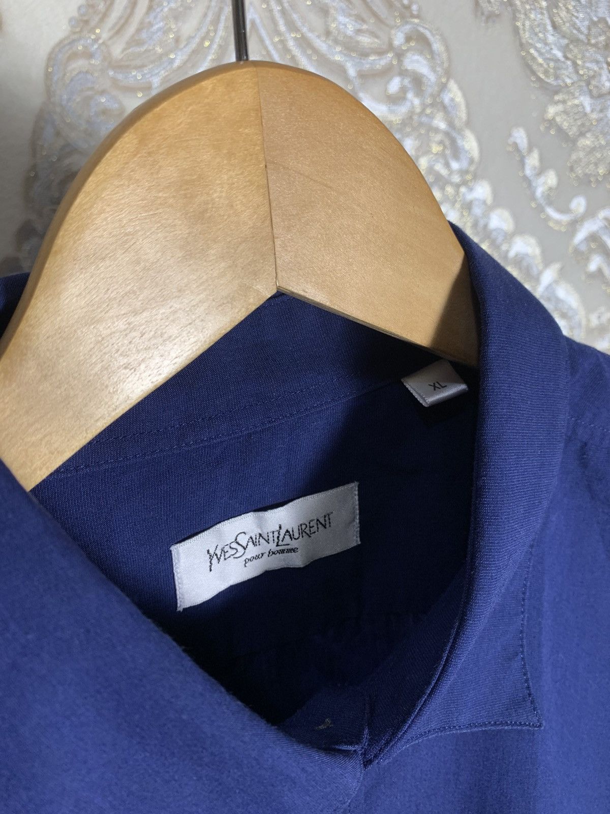 Saint Laurent Paris VINTAGE YVES SAINT LAURENT CLASSIC DESIGNER RETRO Y2K 90s Size US XL / EU 56 / 4 - 3 Thumbnail