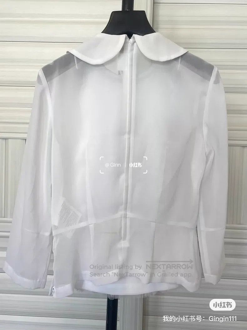 Comme des Garcons Comme Des Garcons Main Line Lace Round Neck Top Size XS / US 0-2 / IT 36-38 - 4 Thumbnail