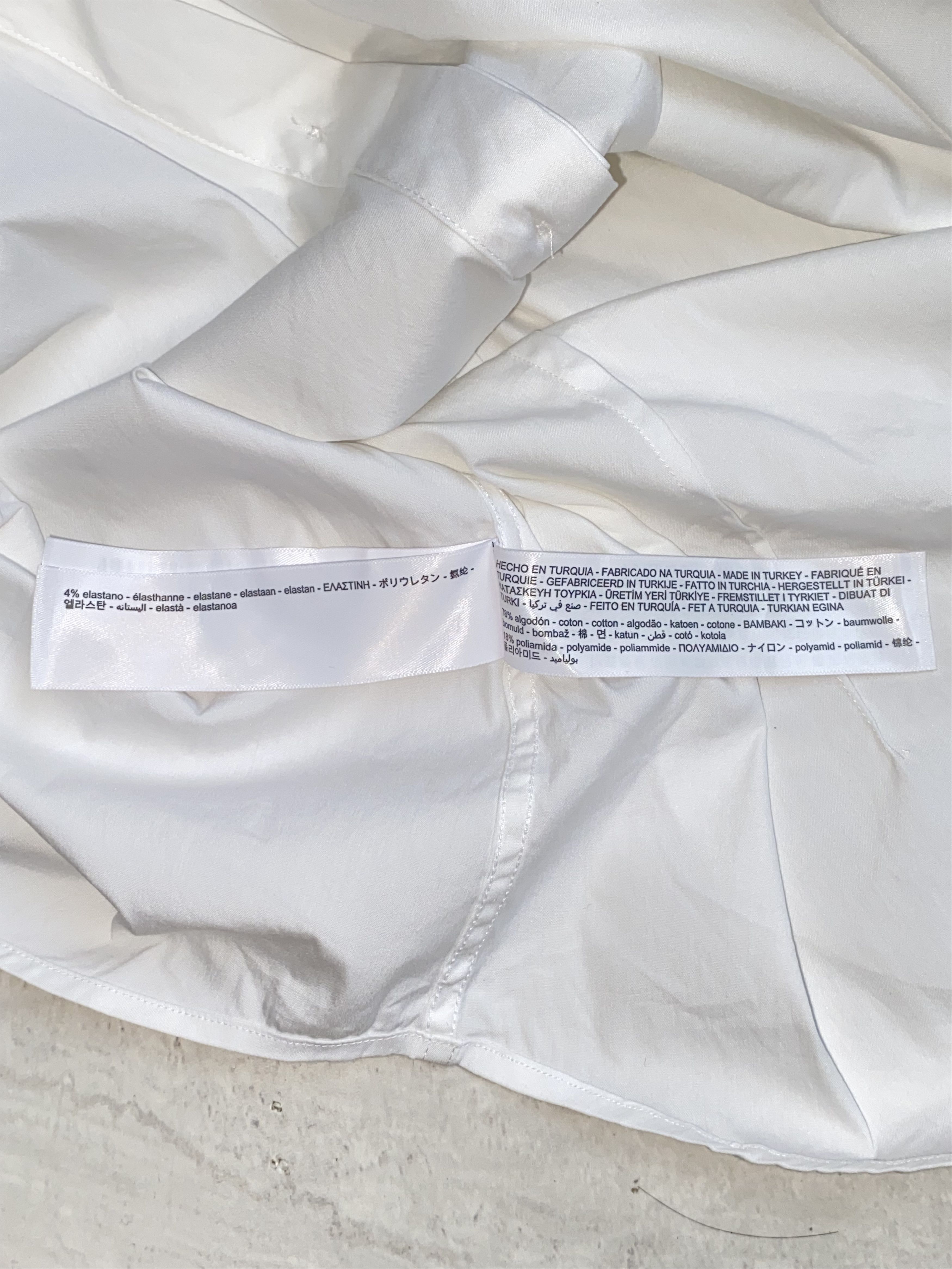 Mossimo MOSSIMO DUTTI White Shirt Size US L / EU 52-54 / 3 - 9 Thumbnail