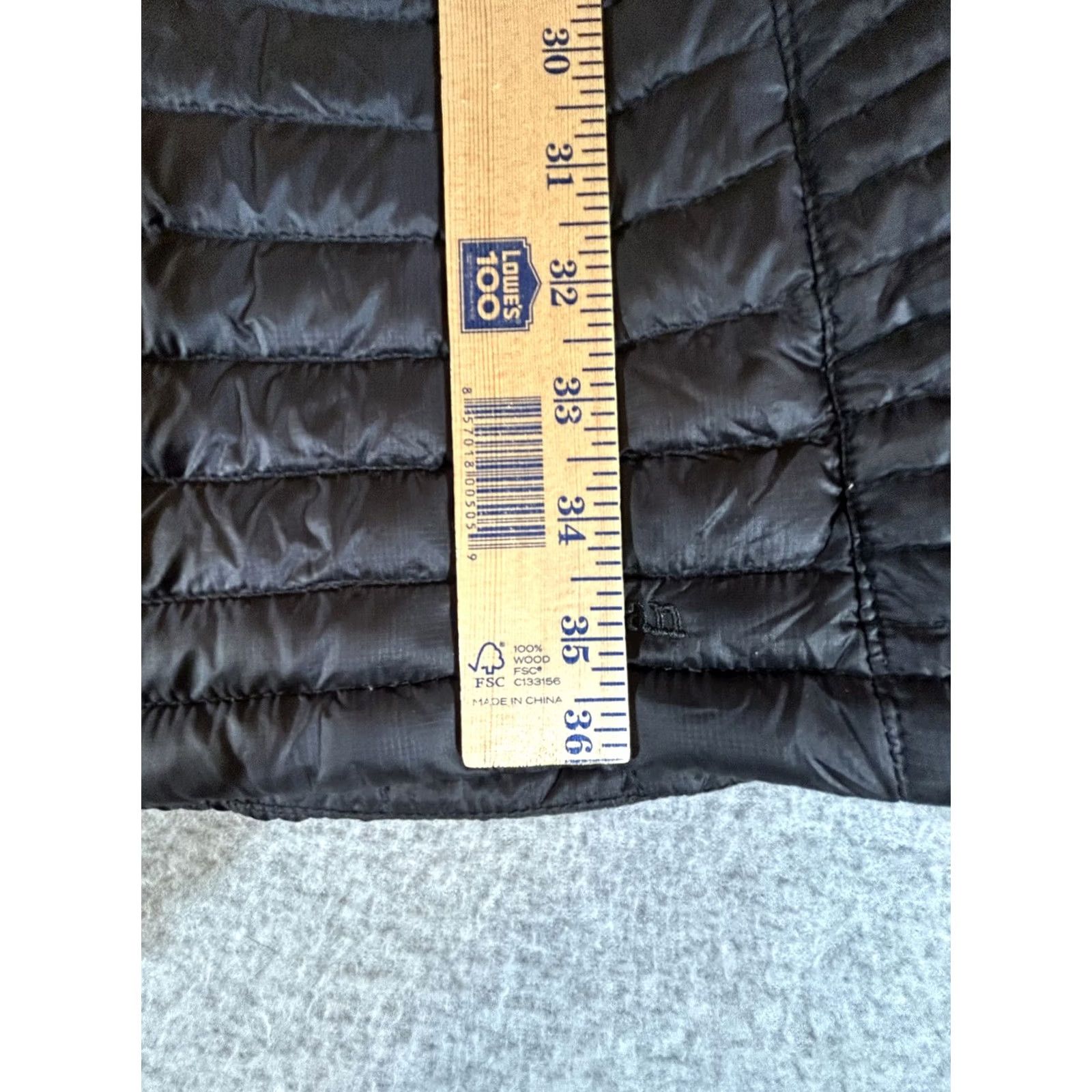 Vintage LL Bean Jacket Womens Medium Black Ultralight 850 Down Hood Puffer Packable Coat Size M / US 6-8 / IT 42-44 - 7 Thumbnail