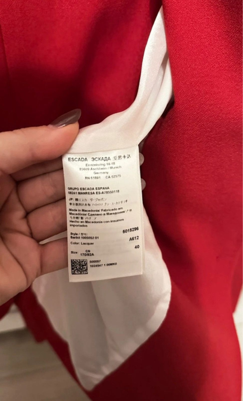 Escada Komplet garsonka i spodnie Escada Size L / US 10 / IT 46 - 10 Thumbnail