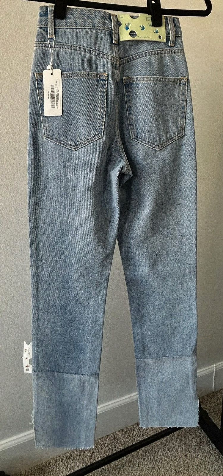 Off-White Off-White Jeans Light Wash Size 24 Size 24" / US 00 / IT 34 - 8 Thumbnail
