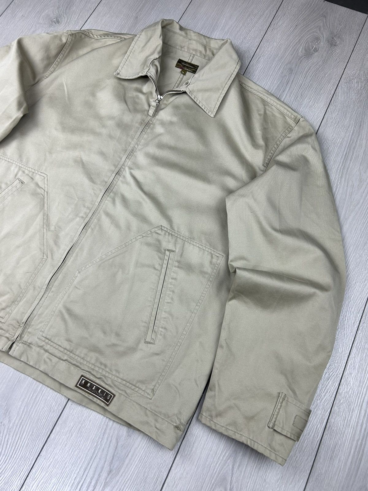 Calvin Klein × Vintage Calvin Klein Vintage Khakis Jacket Size XL Size US XL / EU 56 / 4 - 3 Thumbnail