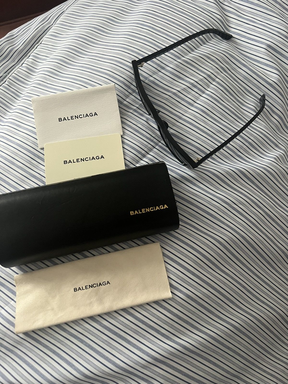Balenciaga 17FW Cat Eye Sunglasses Size ONE SIZE - 2 Thumbnail