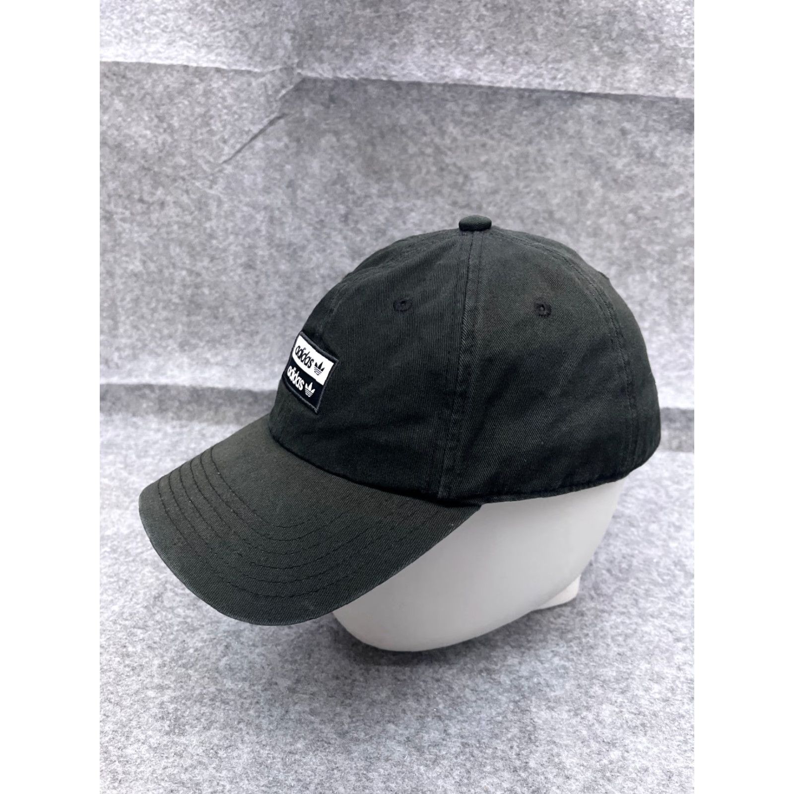 Adidas adidas Hat Cap Strap Back Adult One Size Black 100% Cotton Golf Hat Outdoor Unisex Mens Womens Size ONE SIZE - 4 Thumbnail