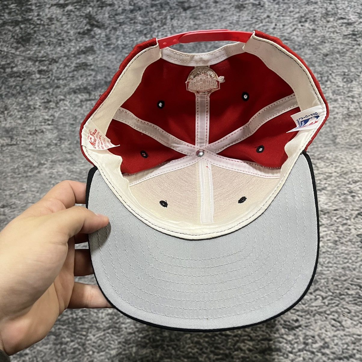 New Era Vintage 90s Portland Trailblazers New Era NBA Snapback Hat Size ONE SIZE - 4 Thumbnail