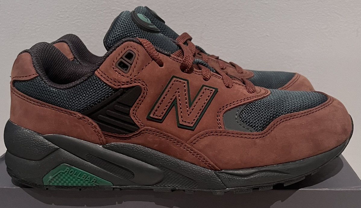 New Balance × Other Authentic New Balance 580 Beef and Broccoli 9.5 Mahogany Size US 9.5 / EU 42-43 - 1 Thumbnail