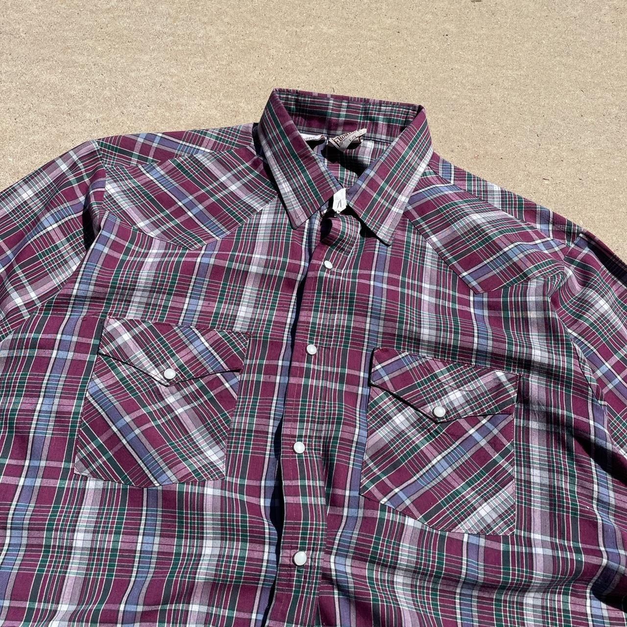 Vintage Vintage 90s Western Frontier Shirt Size US L / EU 52-54 / 3 - 3 Thumbnail