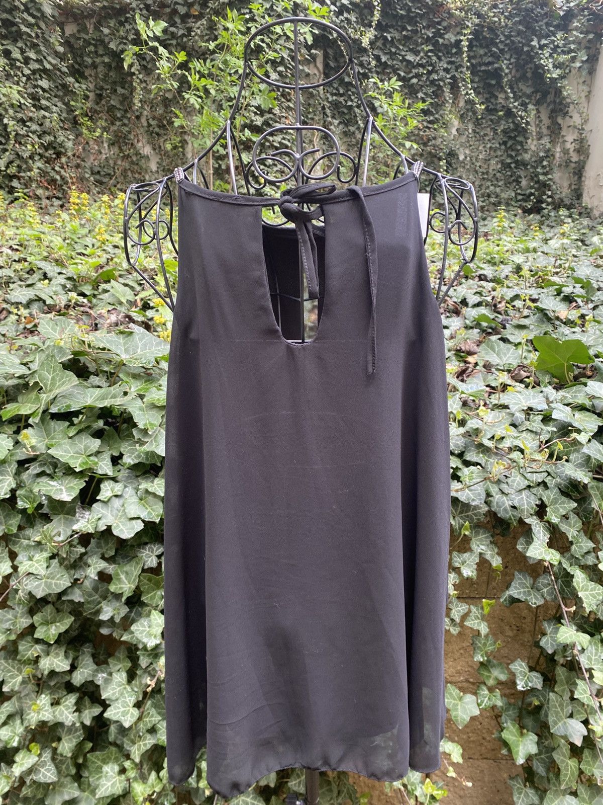 Vintage Black vintage vest top Size S / US 4 / IT 40 - 3 Thumbnail