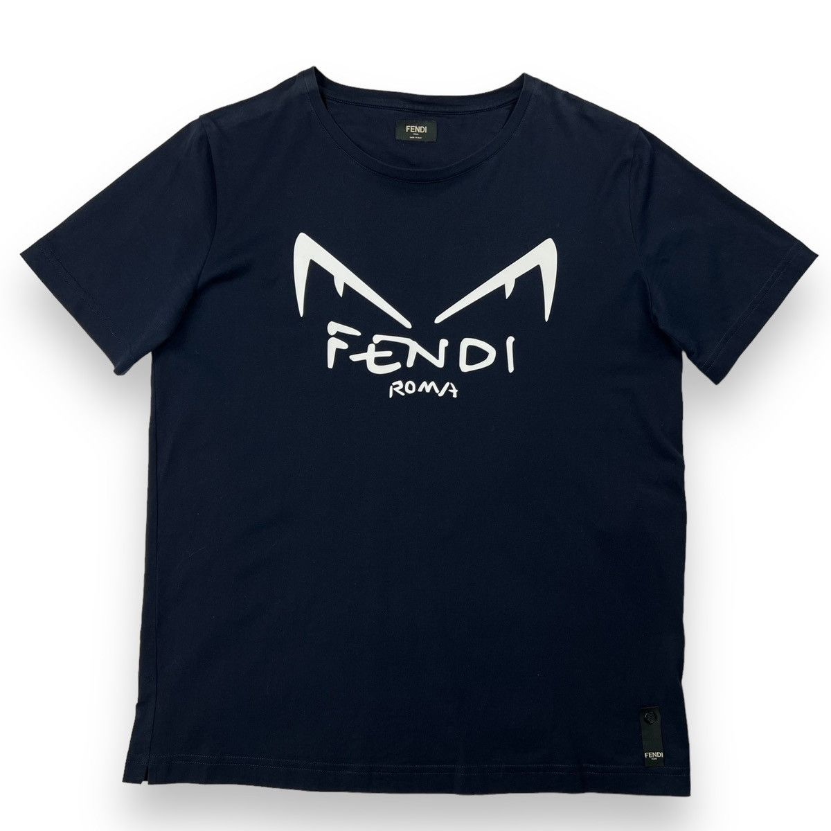Fendi Fendi Roma Navy T Shirt Size US M / EU 48-50 / 2 - 2 Thumbnail