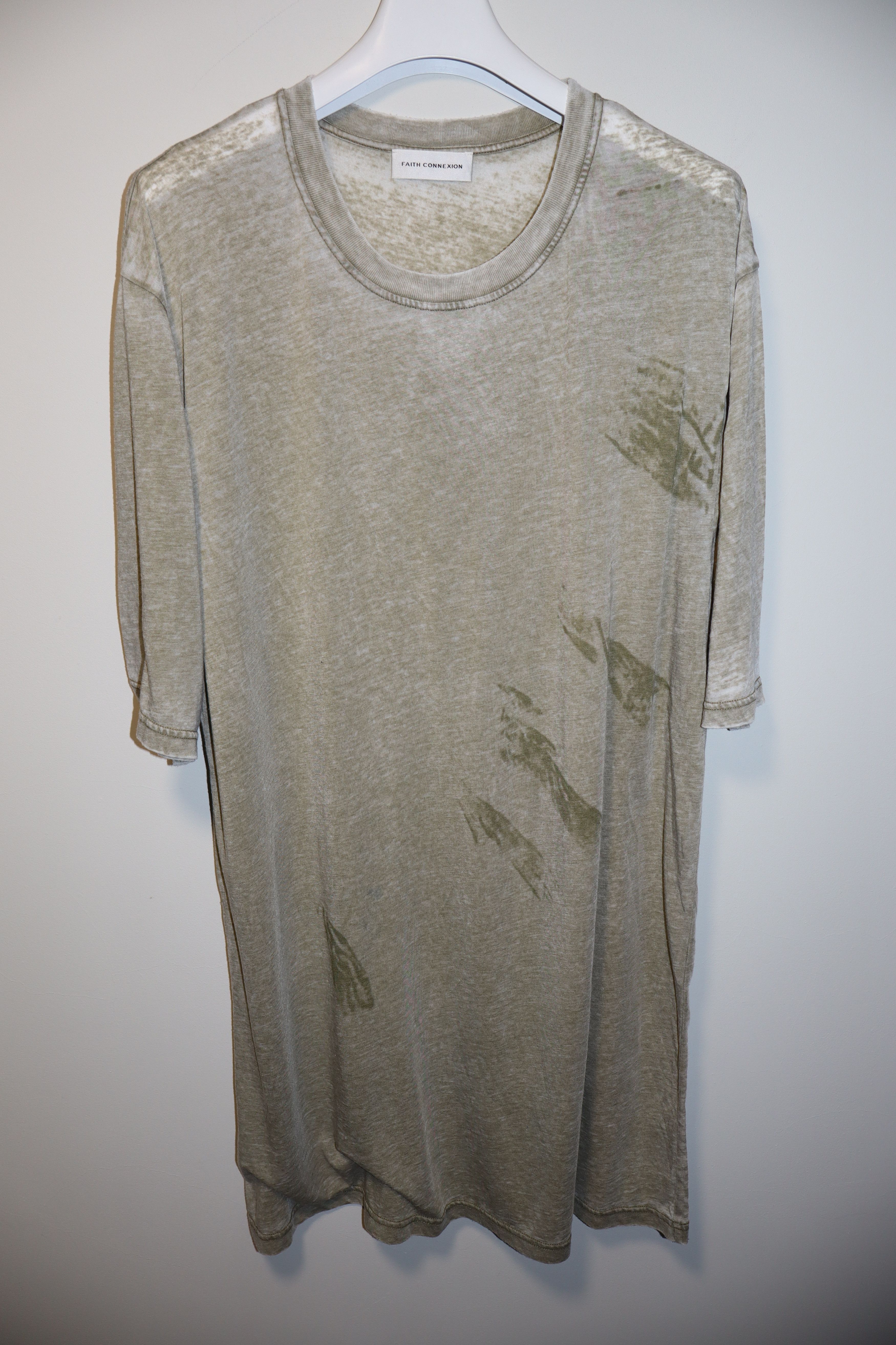 Faith Connexion Devore green t-shirt Size US M / EU 48-50 / 2 - 1 Thumbnail