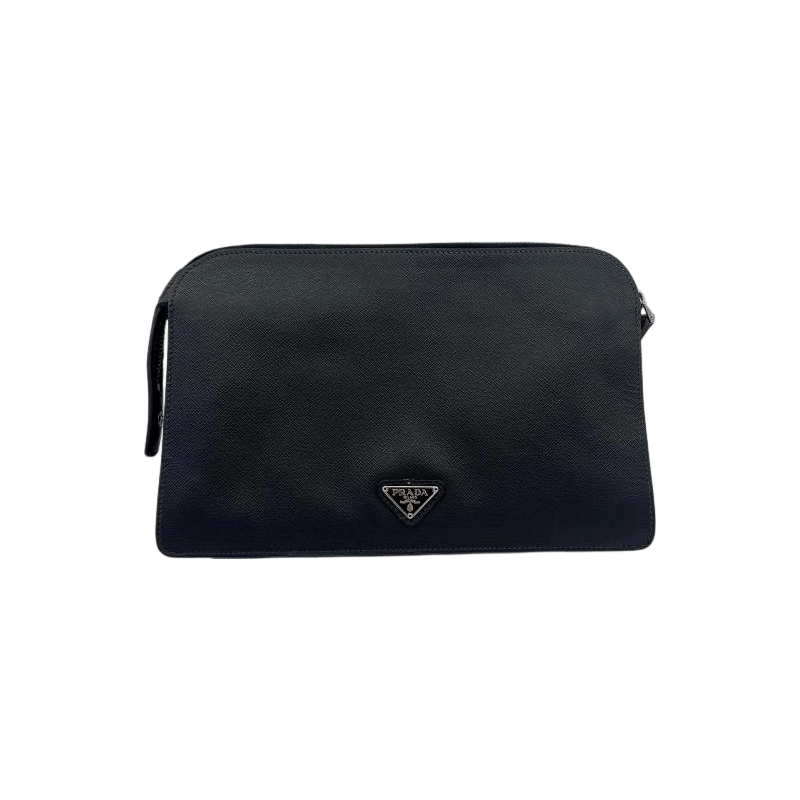 Prada Prada Saffiano Leather Clutch Size ONE SIZE Size ONE SIZE - 1 Thumbnail