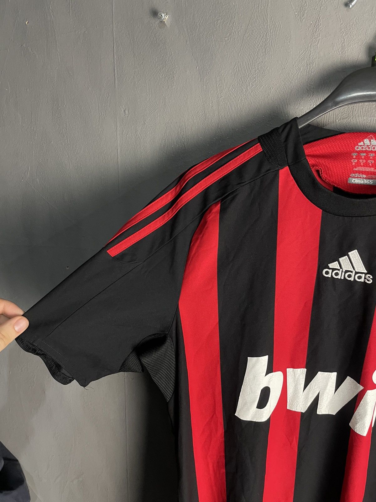 Adidas Adidas 2008-2009 AC Milan Medium Soccer Jersey Size US M / EU 48-50 / 2 - 5 Thumbnail