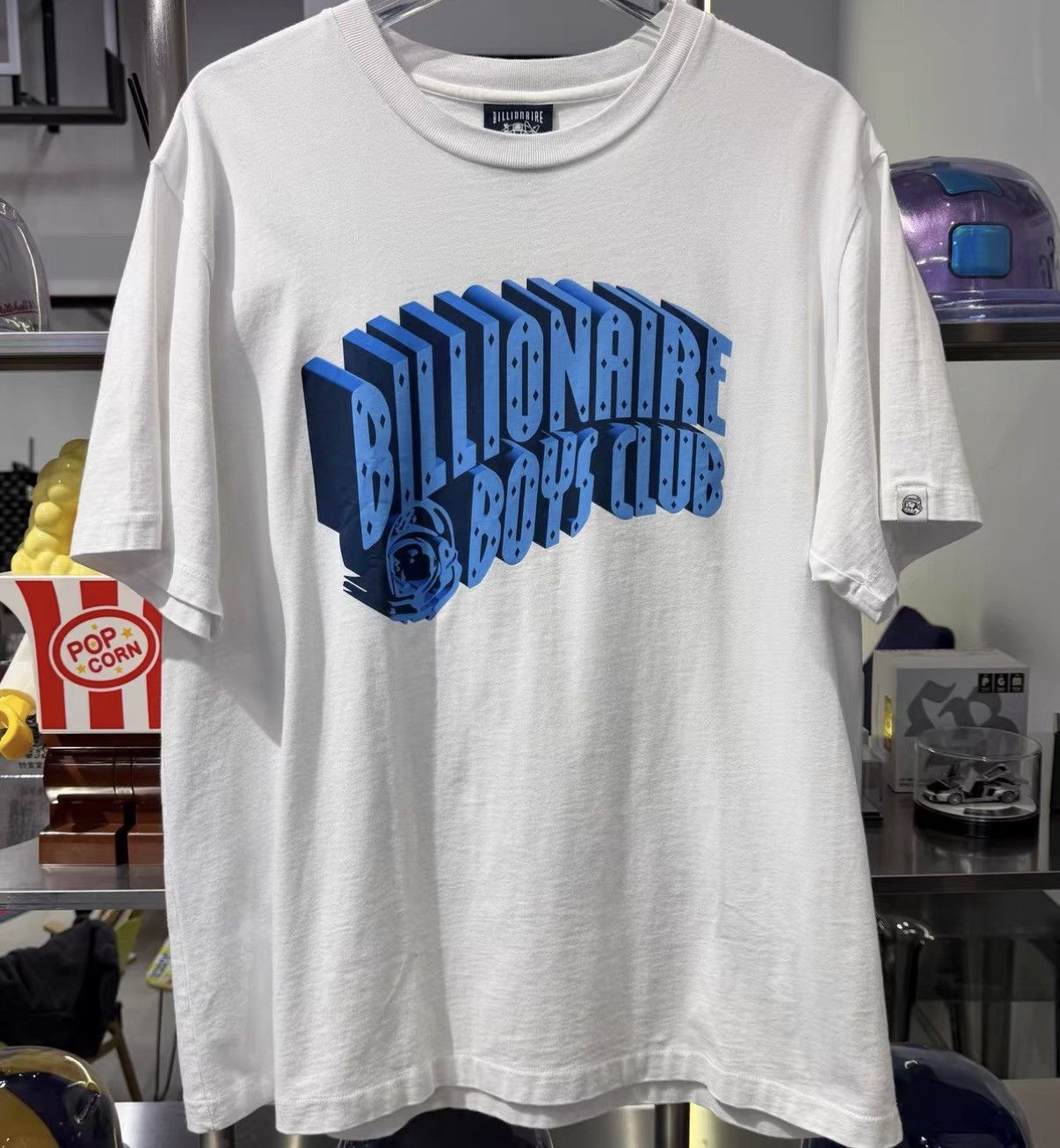 Billionaire Boys Club Billionaire Boys Club White Short Sleeve Tee J32 Size US L / EU 52-54 / 3 - 1 Thumbnail