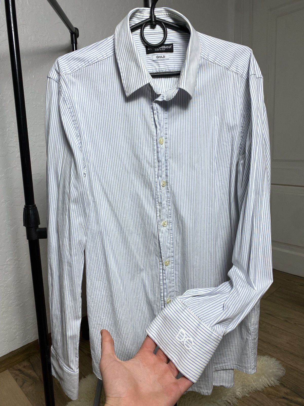 Dolce & Gabbana Dolce & Gabbana Vintage Button Up Shirt Size US L / EU 52-54 / 3 - 2 Thumbnail