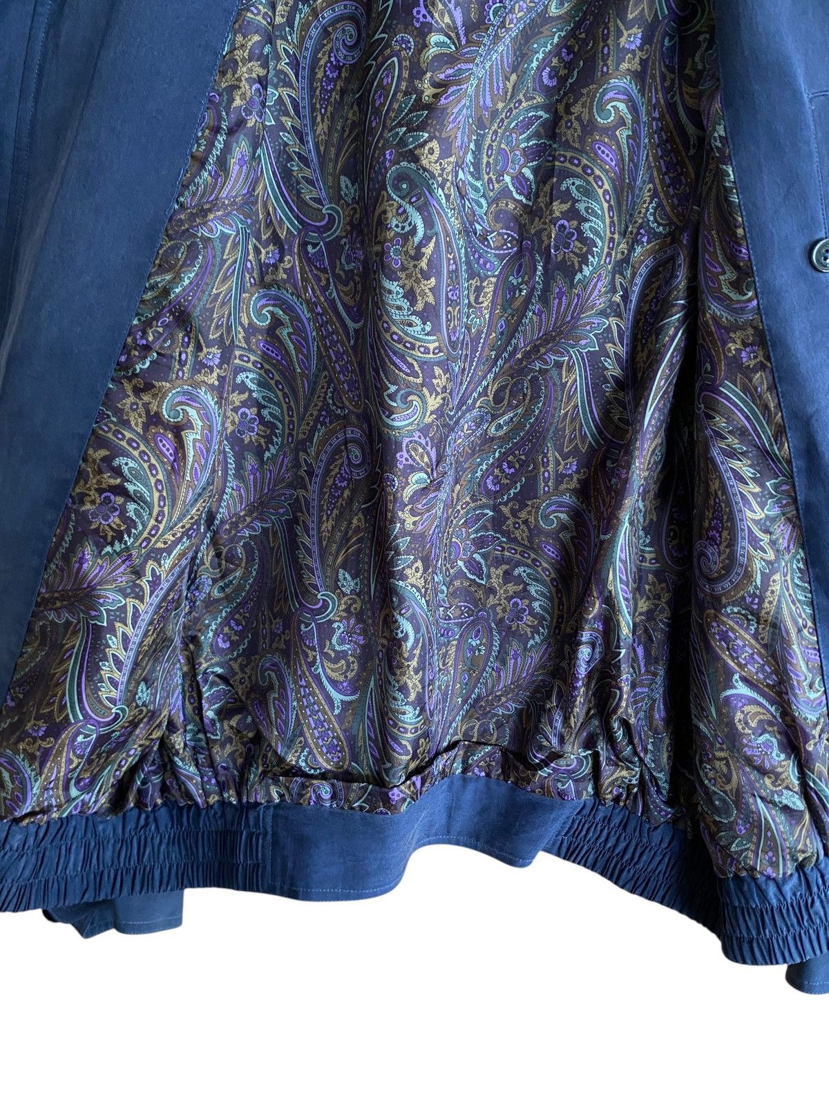 Vintage Vintage Brand Silk Story 100% Silk Bomber Jacket 1990s Size US L / EU 52-54 / 3 - 6 Thumbnail