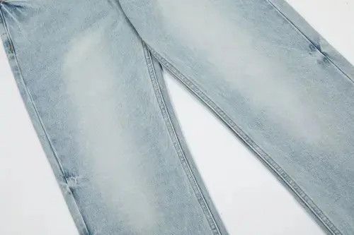 Jean High street washed distressed light color American jeans y2k Size US 32 / EU 48 - 7 Thumbnail