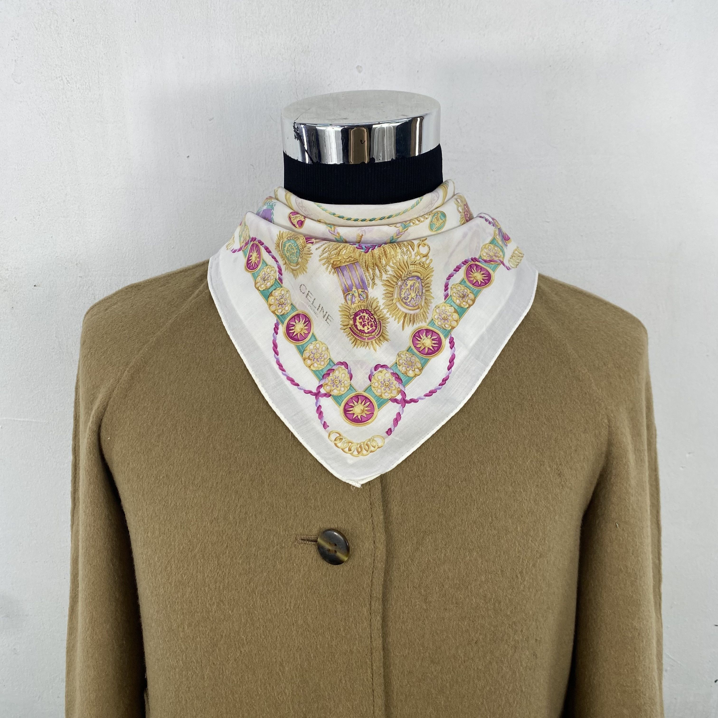 Celine × Vintage Vintage Celine Handkerchief Neckerchief Bandana H363Q Size ONE SIZE - 1 Thumbnail