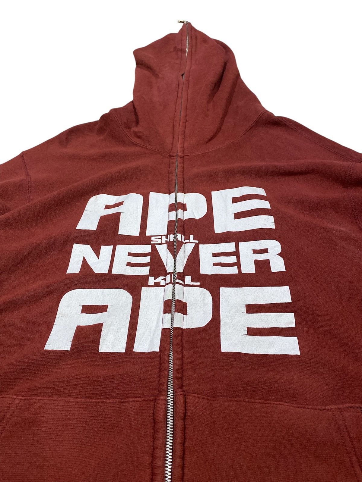 Bape A bathing Ape BAPE Backhit Soldier Full Zip Hoodie Sun Faded Size US L / EU 52-54 / 3 - 3 Thumbnail
