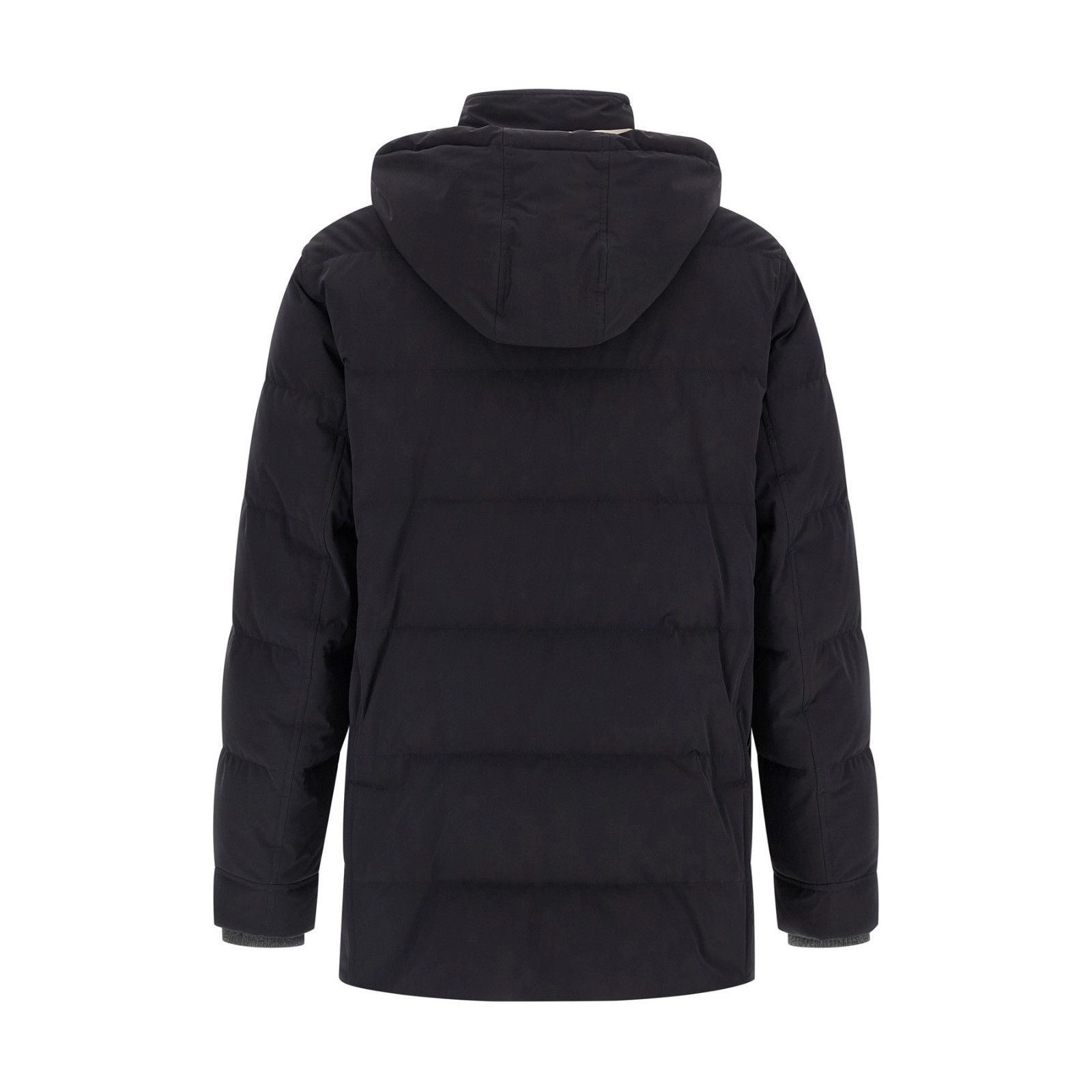 Brunello Cucinelli BRUNELLO CUCINELLI Blue Hooded Down Jacket New & Authentic ( Size US XXL / EU 58 / 5 - 2 Thumbnail