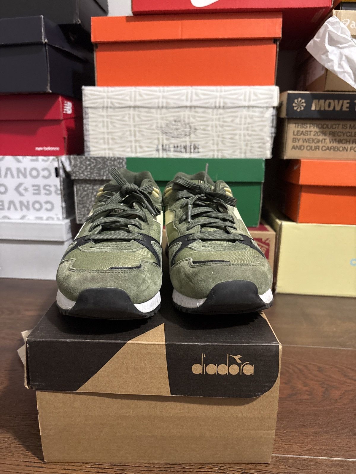 Diadora Diadora v7000 camo green Size US 9.5 / EU 42-43 - 6 Thumbnail