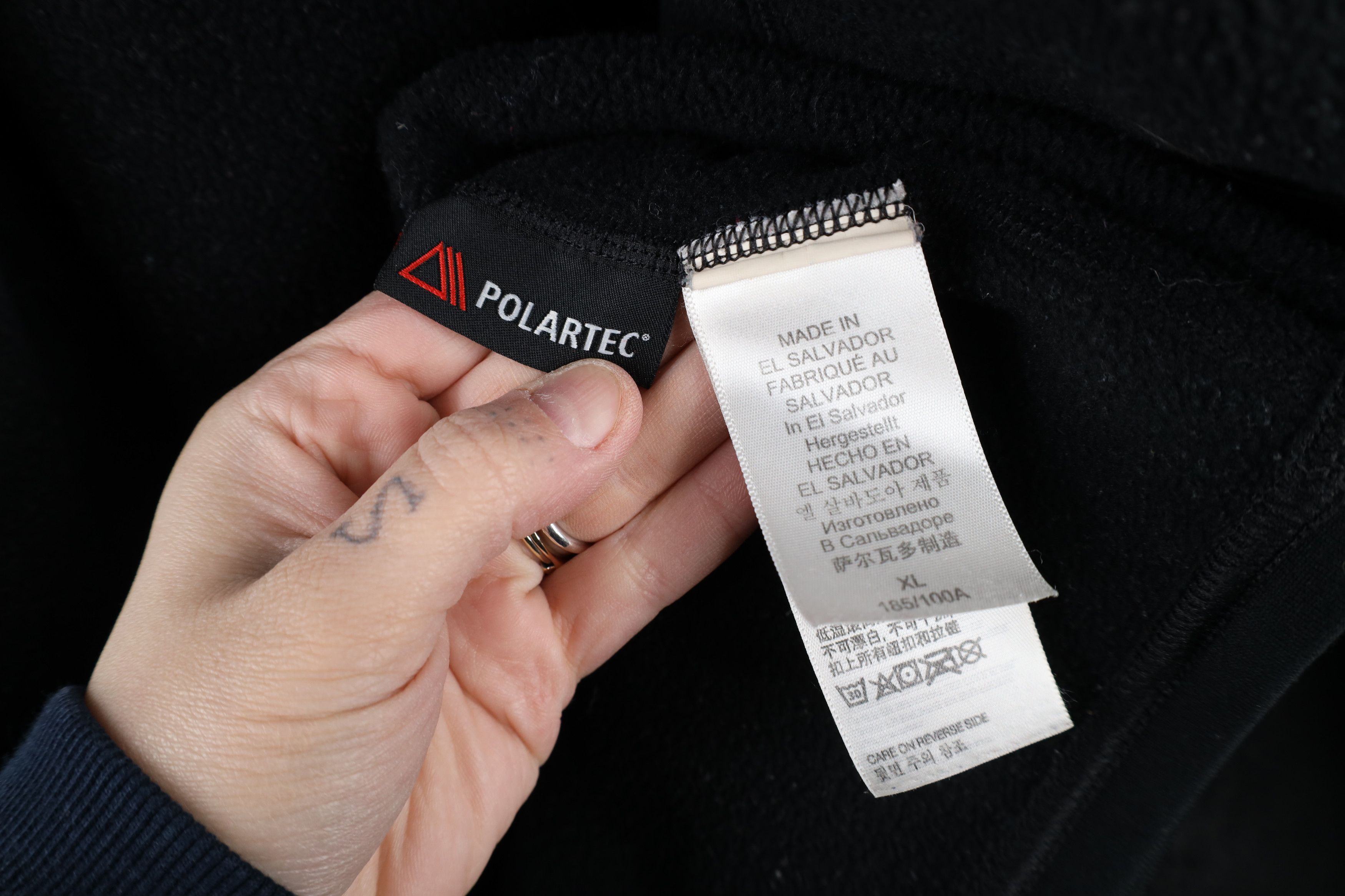 Marmot × Vintage Marmot Fleece Lined Hiking Outdoor Full Zip Jacket Black Size US XL / EU 56 / 4 - 11 Thumbnail