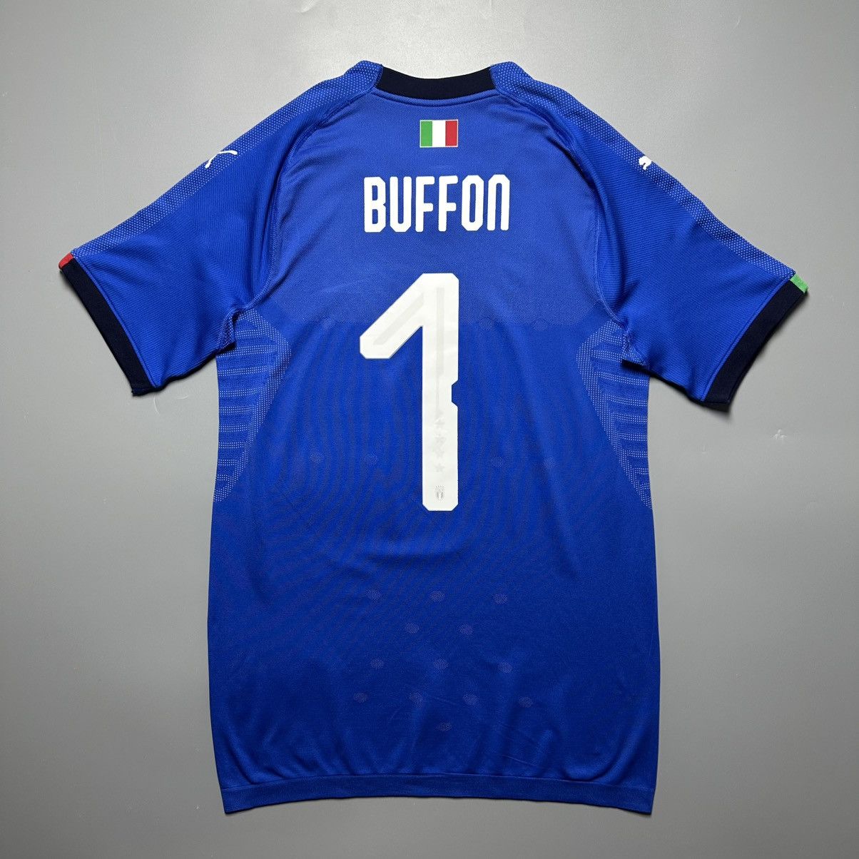 Puma ITALY PUMA 2018 WORLD CUP PLAYER ISSUE GK JERSEY #1 BUFFON Size US XL / EU 56 / 4 - 1 Thumbnail