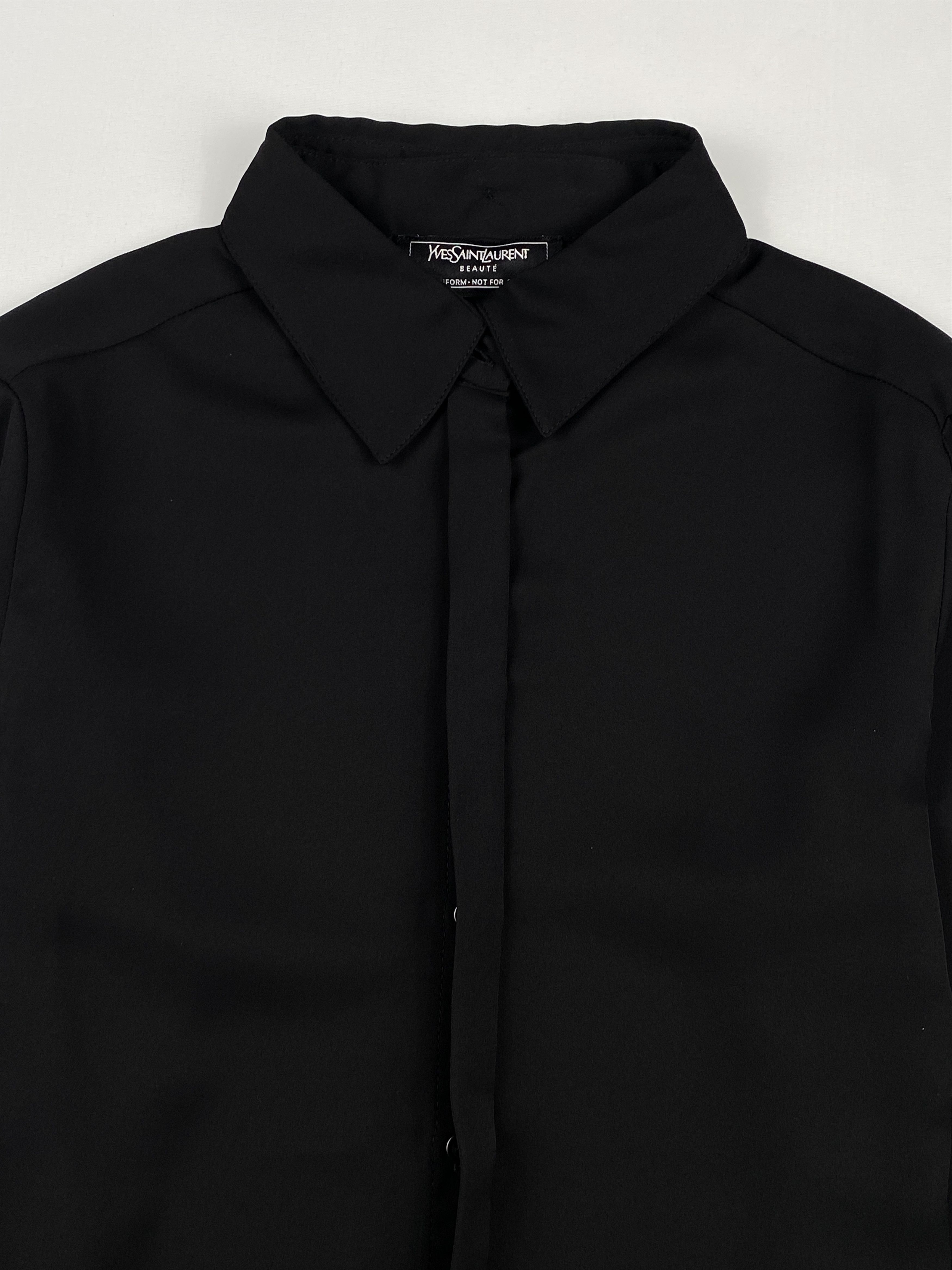 Yves Saint Laurent Beaute Uniform Long Sleeve Shirt Size 38S - 3 Thumbnail