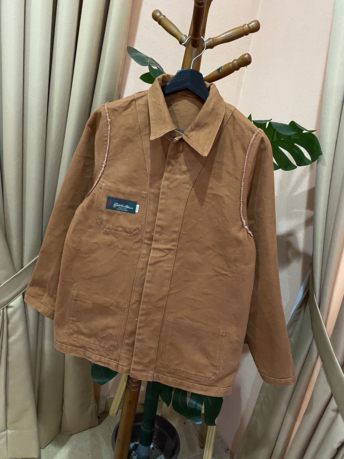 Other Cable Car Clothiers Vintage Brown Canvas Jacket Size US S / EU 44-46 / 1 - 9 Thumbnail