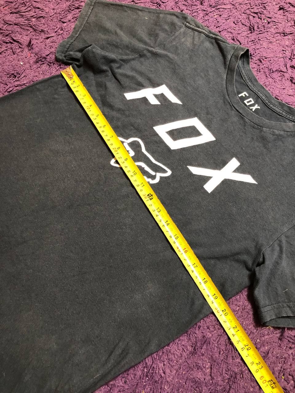Fox Racing gray big logo Vintage Y2K Fox Racing T-shirt MOTO Size M Size US M / EU 48-50 / 2 - 7 Thumbnail