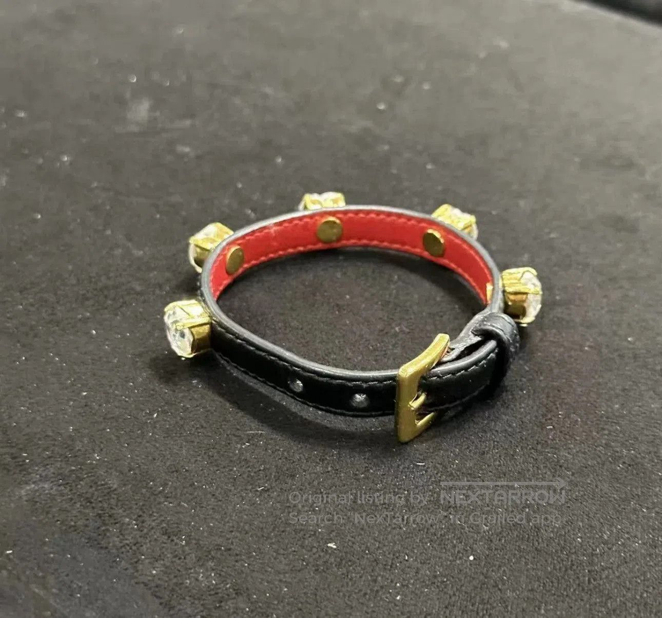 Miu Miu Miu Miu Heart Crystal Bracelet. Size ONE SIZE - 3 Thumbnail