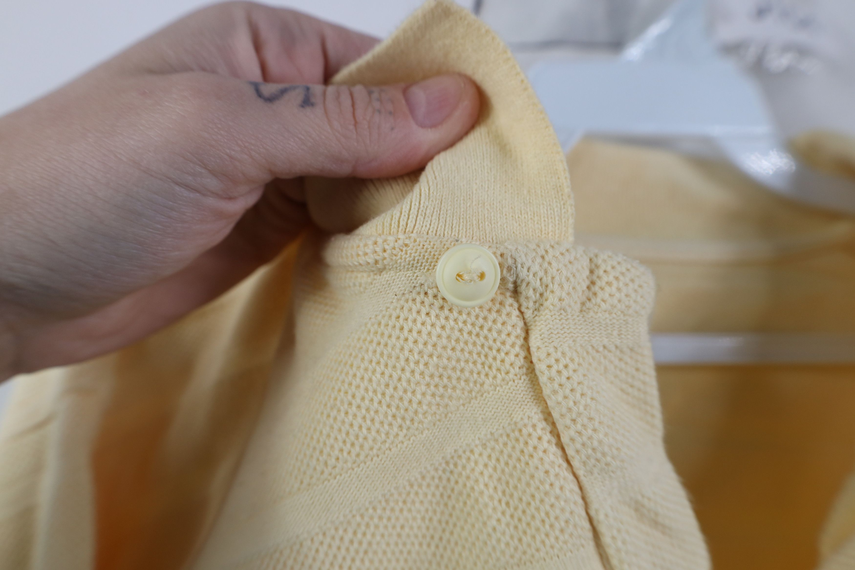 UNIONBAY Vintage 90s Unionbay Baggy Striped Thermal Long Sleeve Polo Size US S / EU 44-46 / 1 - 7 Thumbnail