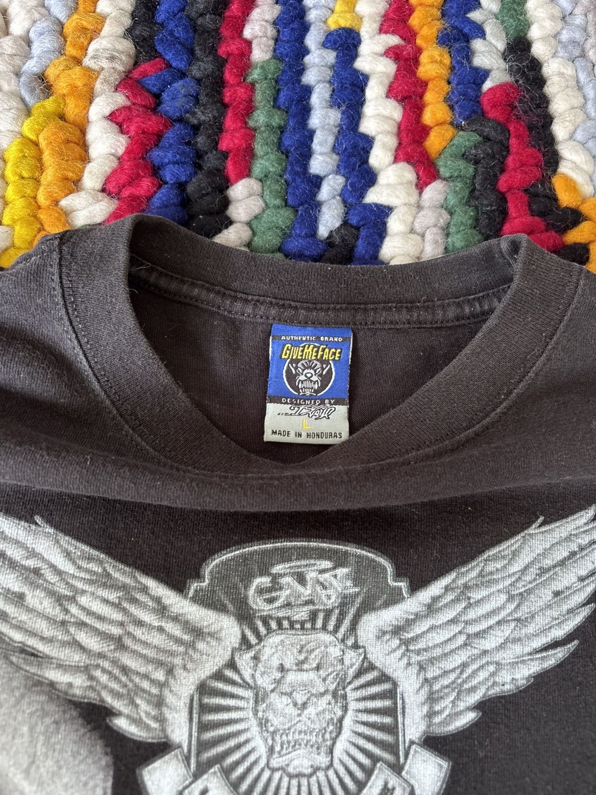 Rap Tees Vintage Rap Tee Shirt Give Me Face Brand Size US L / EU 52-54 / 3 - 3 Thumbnail