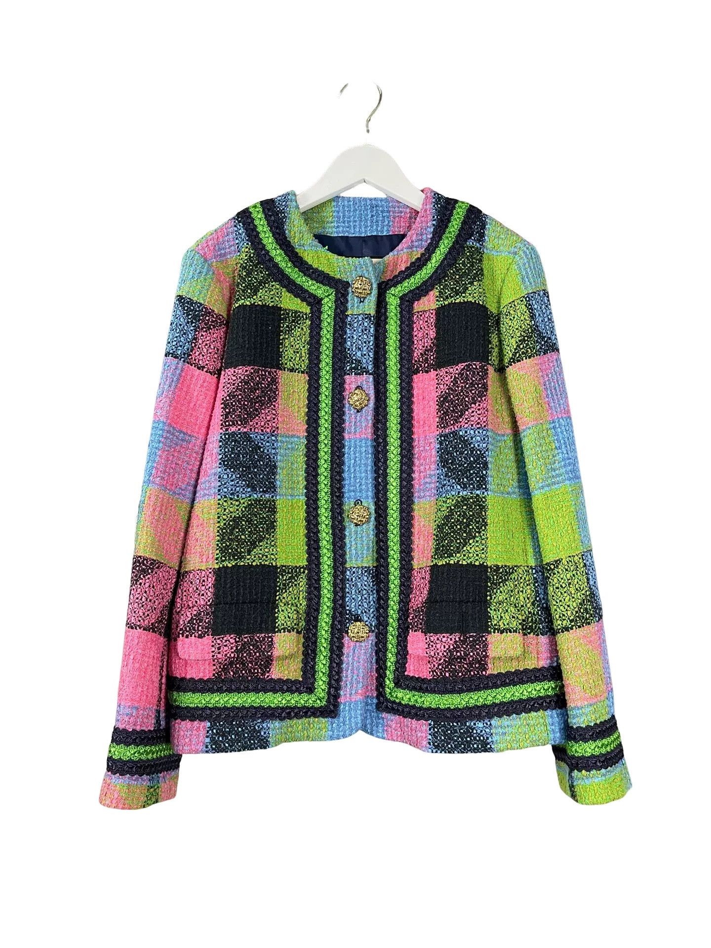 Gucci Gucci Plaid Tweed Jacket Size 36 Size XS / US 0-2 / IT 36-38 - 1 Thumbnail