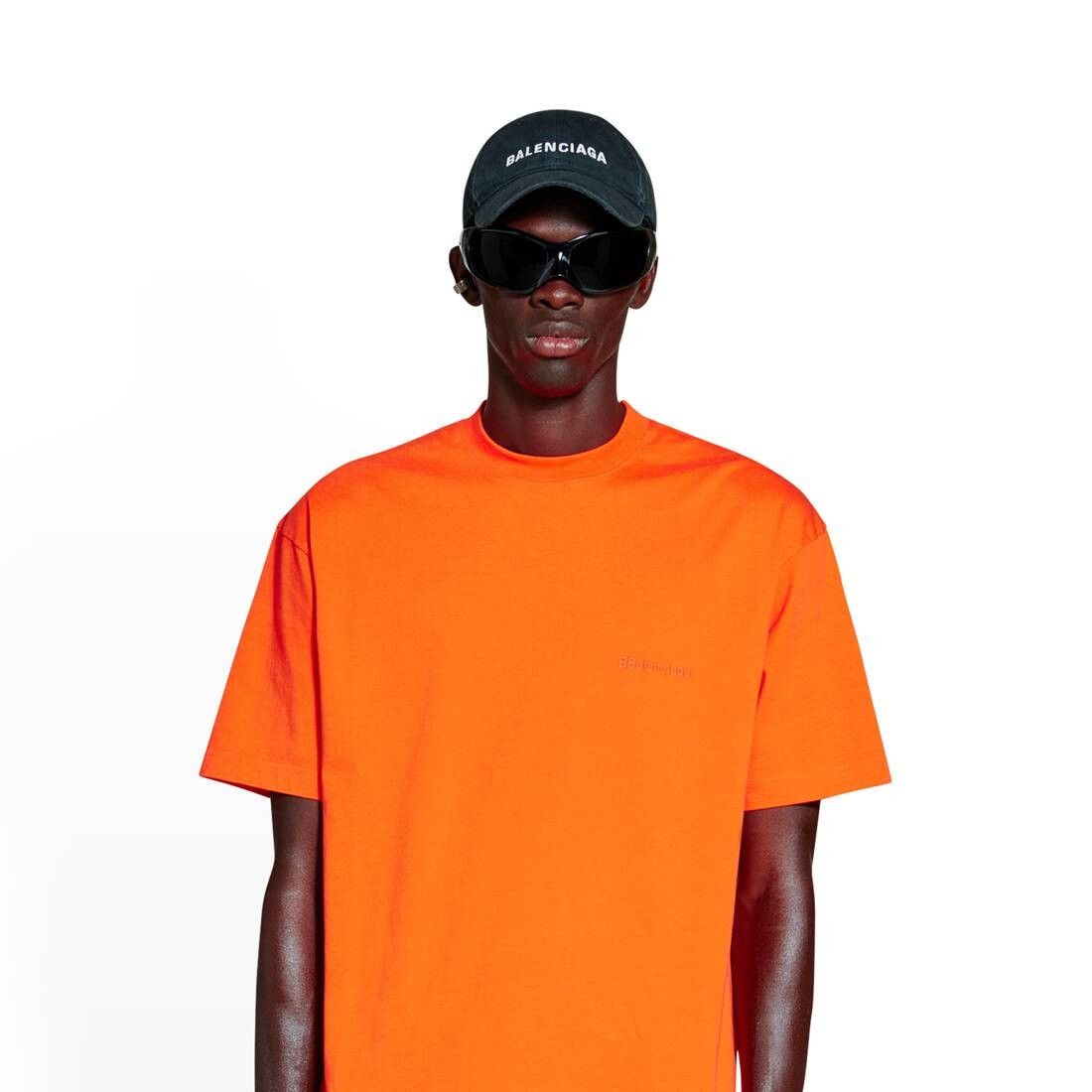 Balenciaga o1mt1gz0724 BB Corp T-Shirt Medium Fit in Orange Size US S / EU 44-46 / 1 - 6 Thumbnail