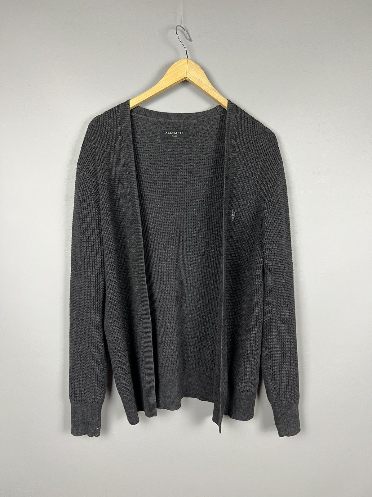 Allsaints Allsaints cardigan jumper sweater knitwear cotton Size US S / EU 44-46 / 1 - 1 Thumbnail