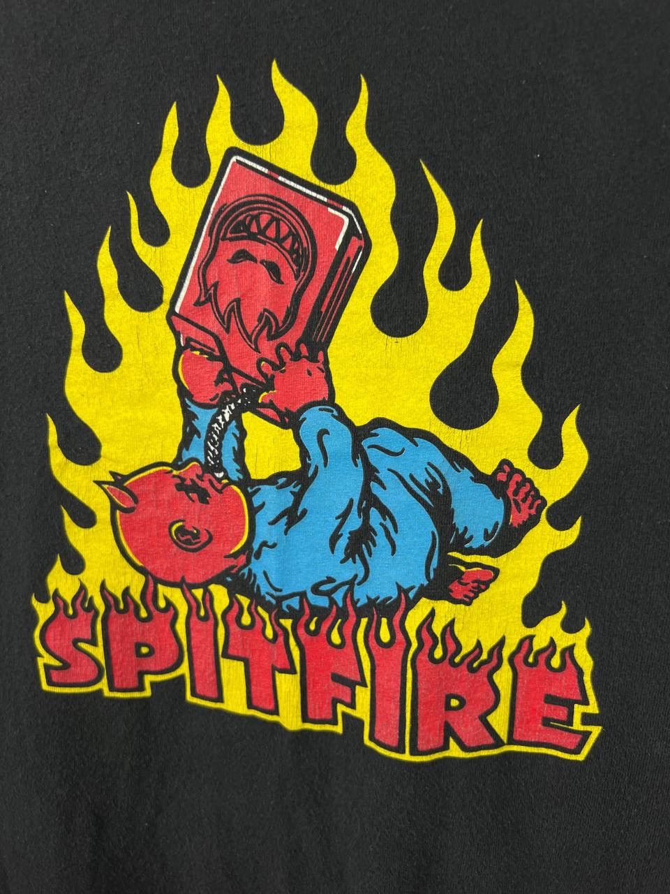 Vintage Spitfire streetwear t-shirts size L Size US L / EU 52-54 / 3 - 3 Thumbnail