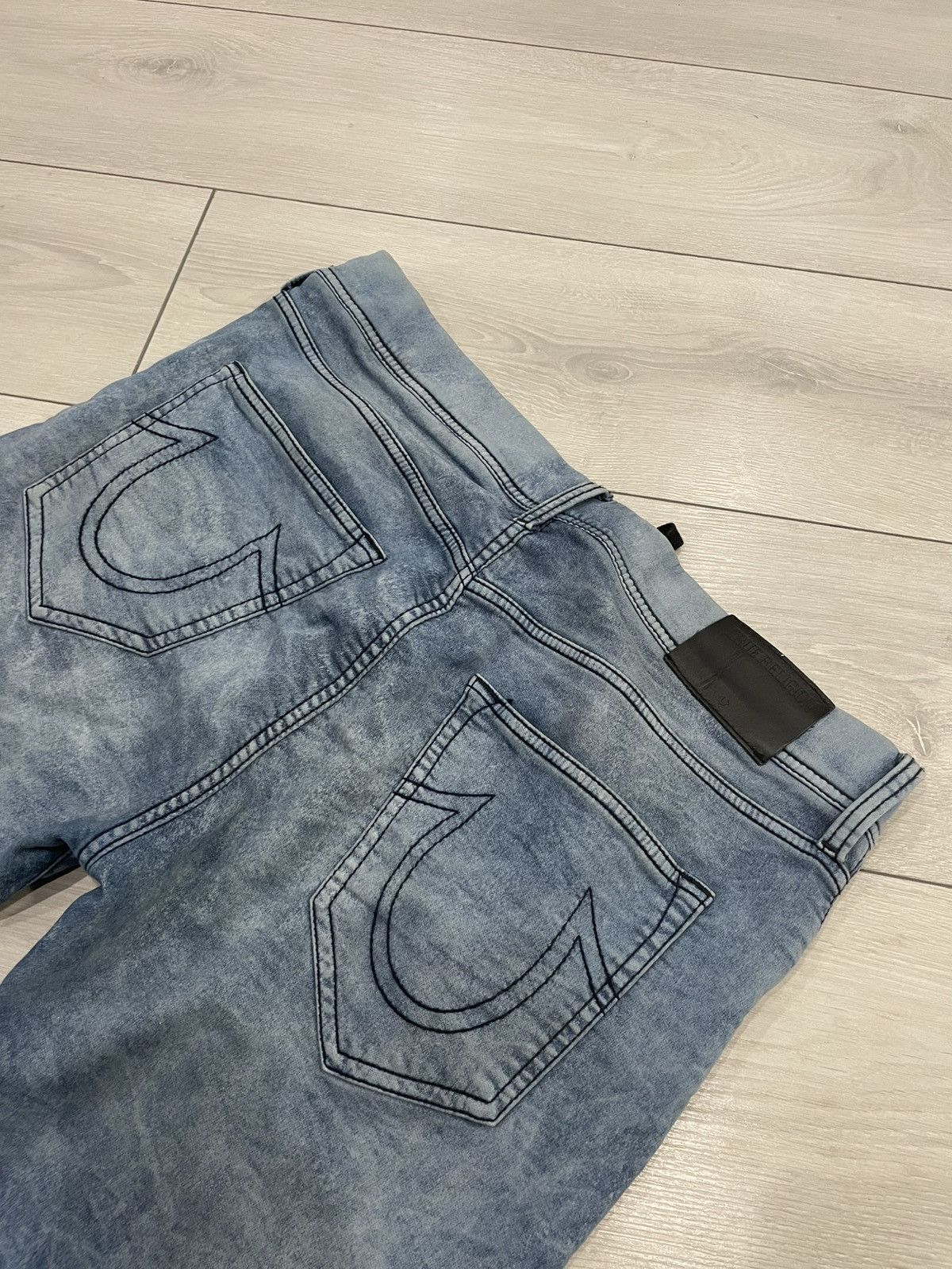 True Religion × Vintage y2k true religion jeans rap pants denim sweatpants alt rick Size US 32 / EU 48 - 2 Thumbnail