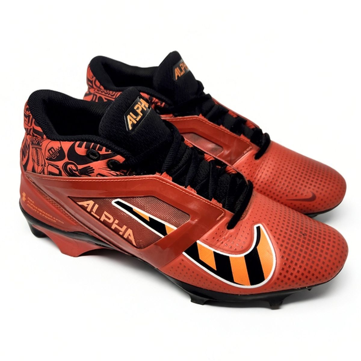 Nike Nike Alpha Menace 4 Pro Football Cleats Mid Top Size 10 US Size US 10 / EU 43 - 1 Thumbnail
