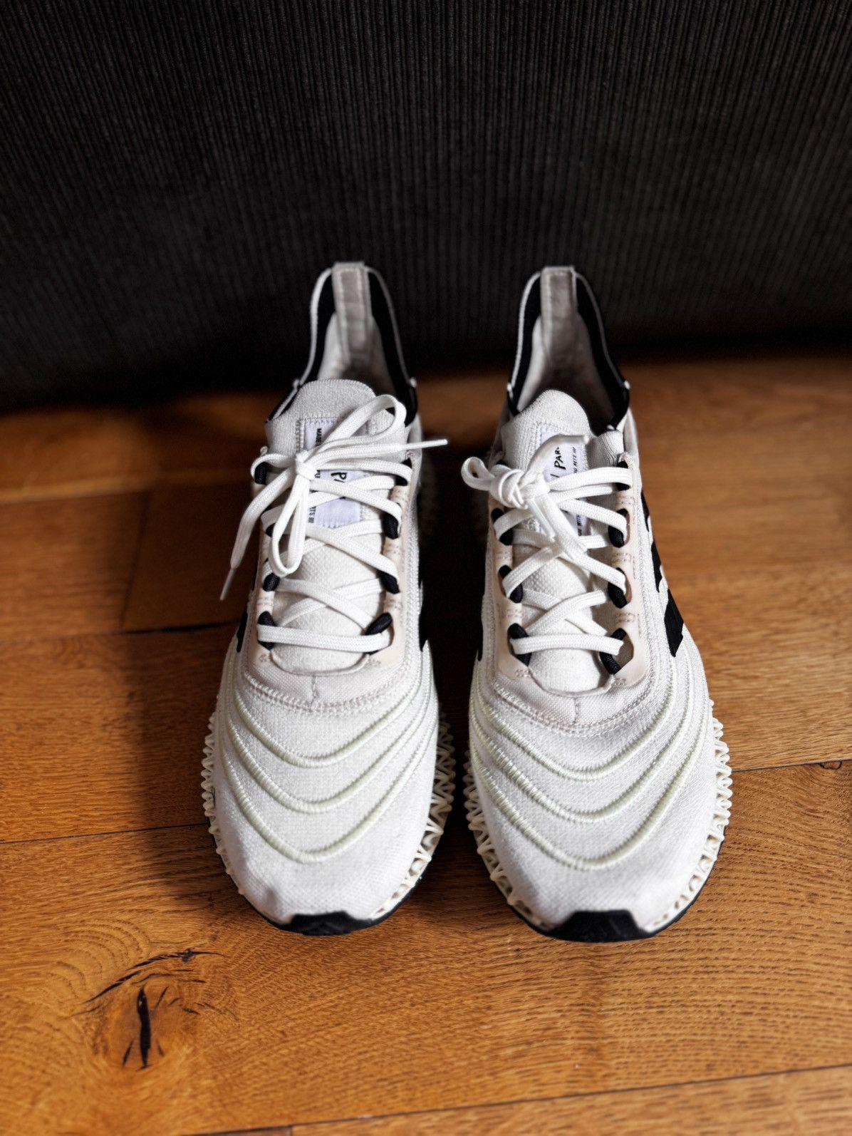 Adidas Adidas Parley x 4DFWD ‘Off-White Almost Lime’ Size US 11 / EU 44 - 10 Thumbnail