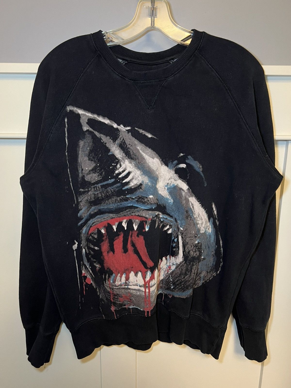 Eleven Paris Vintage Eleven Paris jumbo shark graphic crewneck sweatshirt Size US M / EU 48-50 / 2 - 1 Thumbnail