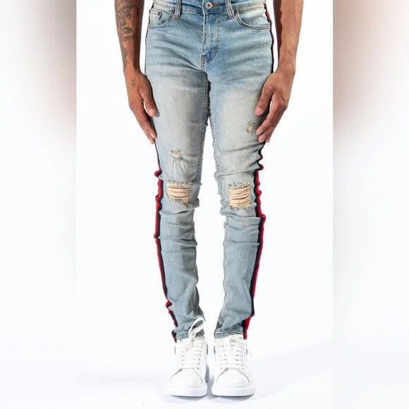 SERENEDE Serenede Double Helix Denim Jeans Size 38 Size US 38 / EU 54 - 8 Thumbnail