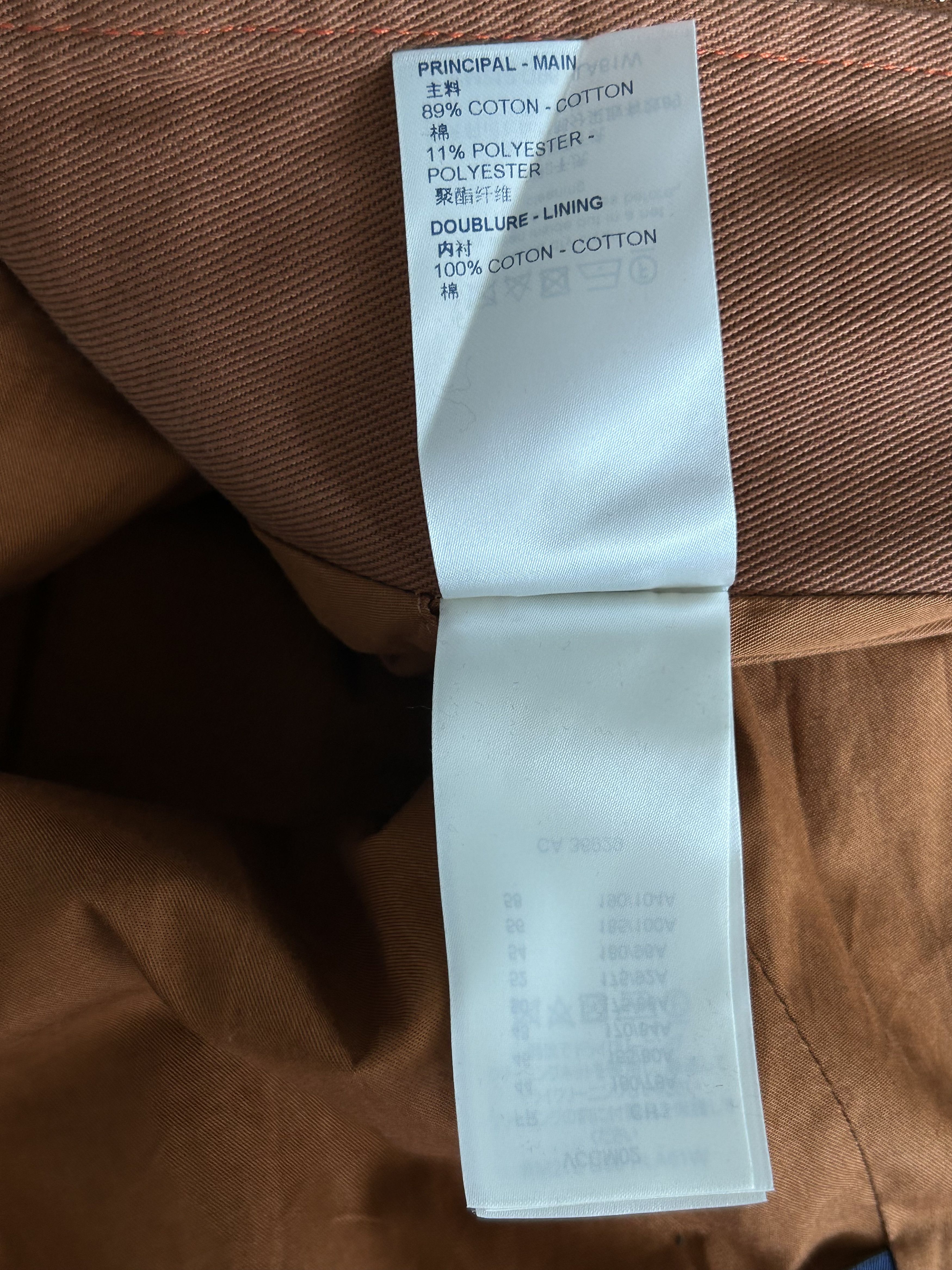 Louis Vuitton Brown & Orange Monogram Carpenter Hooded Jacket Size US M / EU 48-50 / 2 - 5 Thumbnail