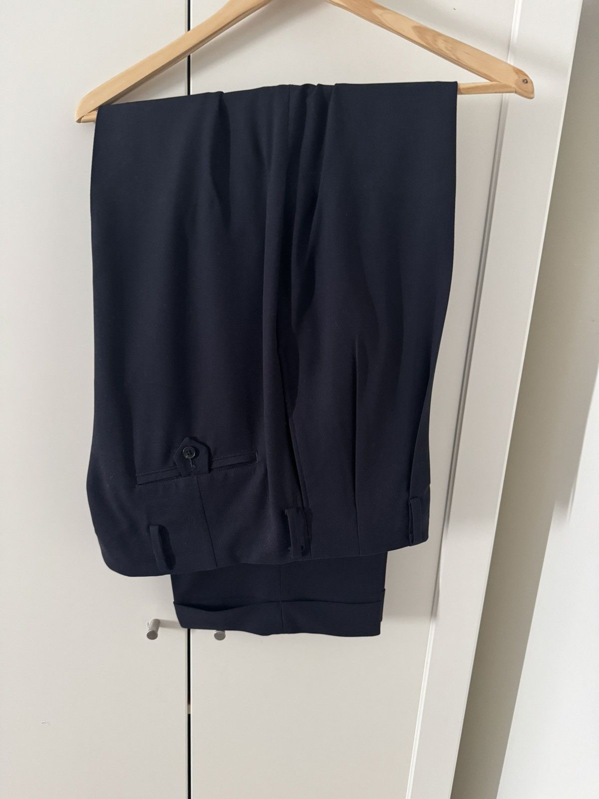 A.PRESSE A.presse Wool Trousers Size 52R - 3 Thumbnail