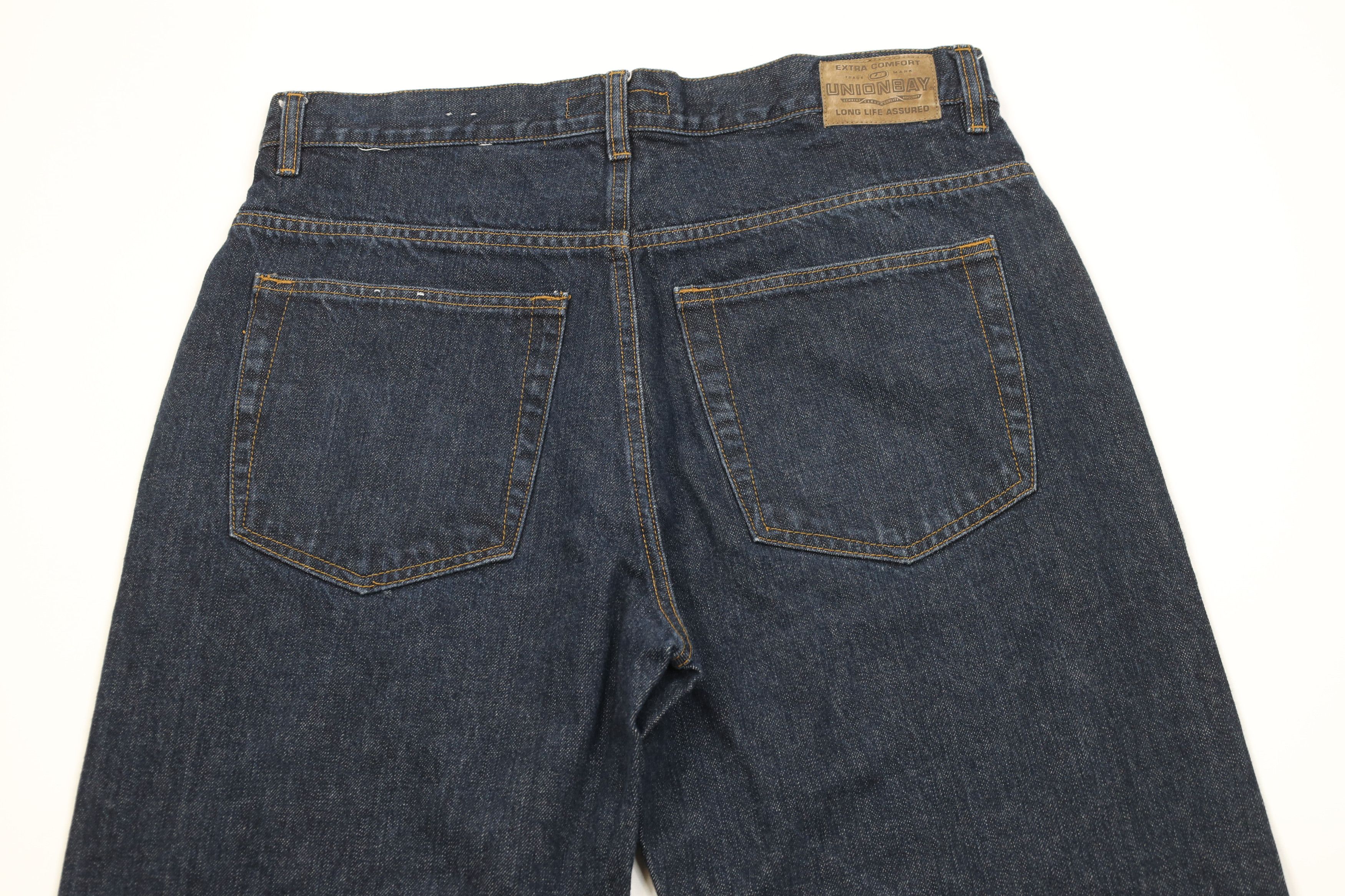 UNIONBAY Vintage 90s Unionbay Surfing Baggy Wide Leg Skateboard Jeans Size US 34 / EU 50 - 9 Thumbnail