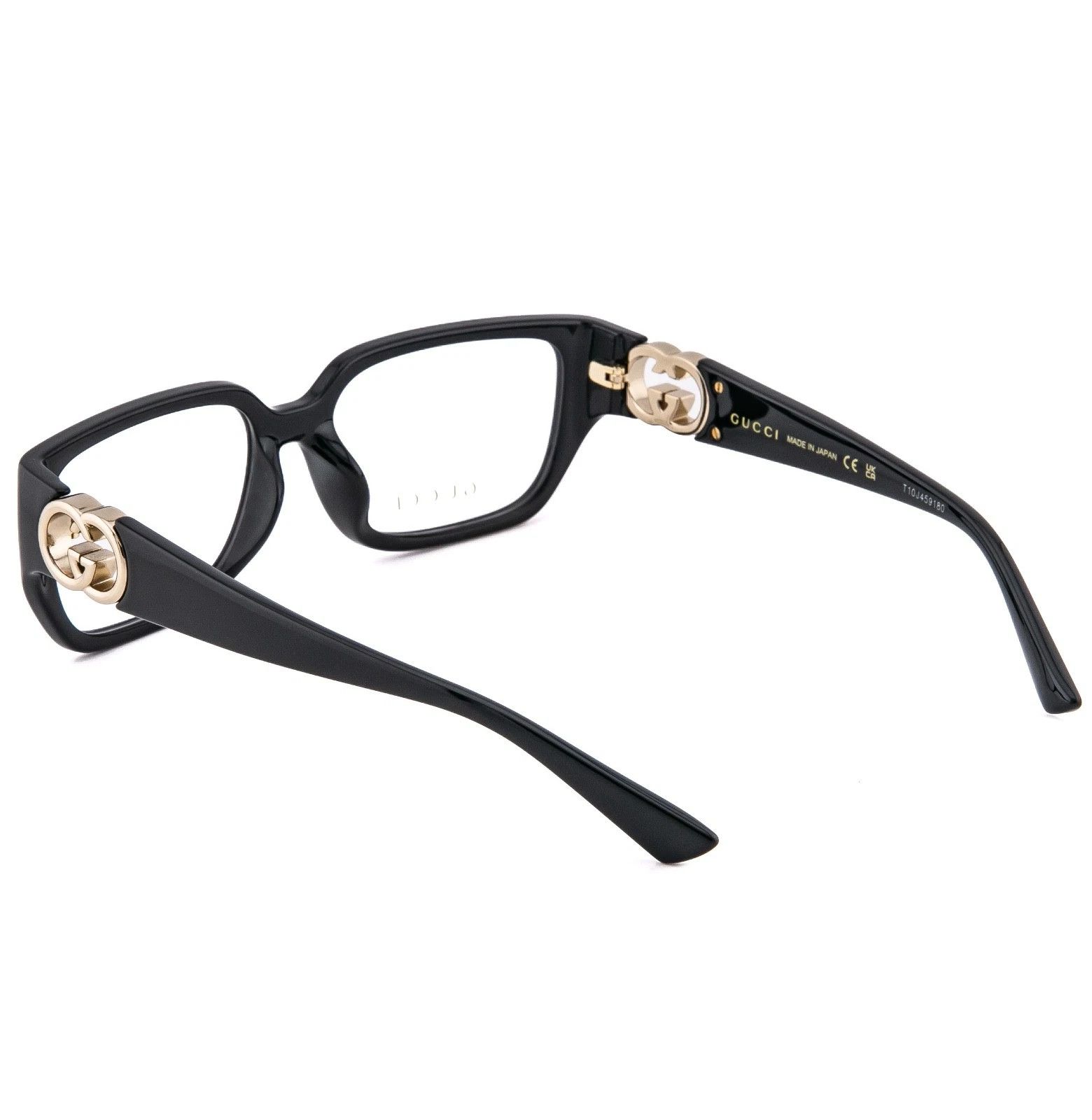 Gucci GUCCI GG1694O 1694 Black GG Geometric Unisex Eyeglasses 001 Size ONE SIZE - 2 Thumbnail