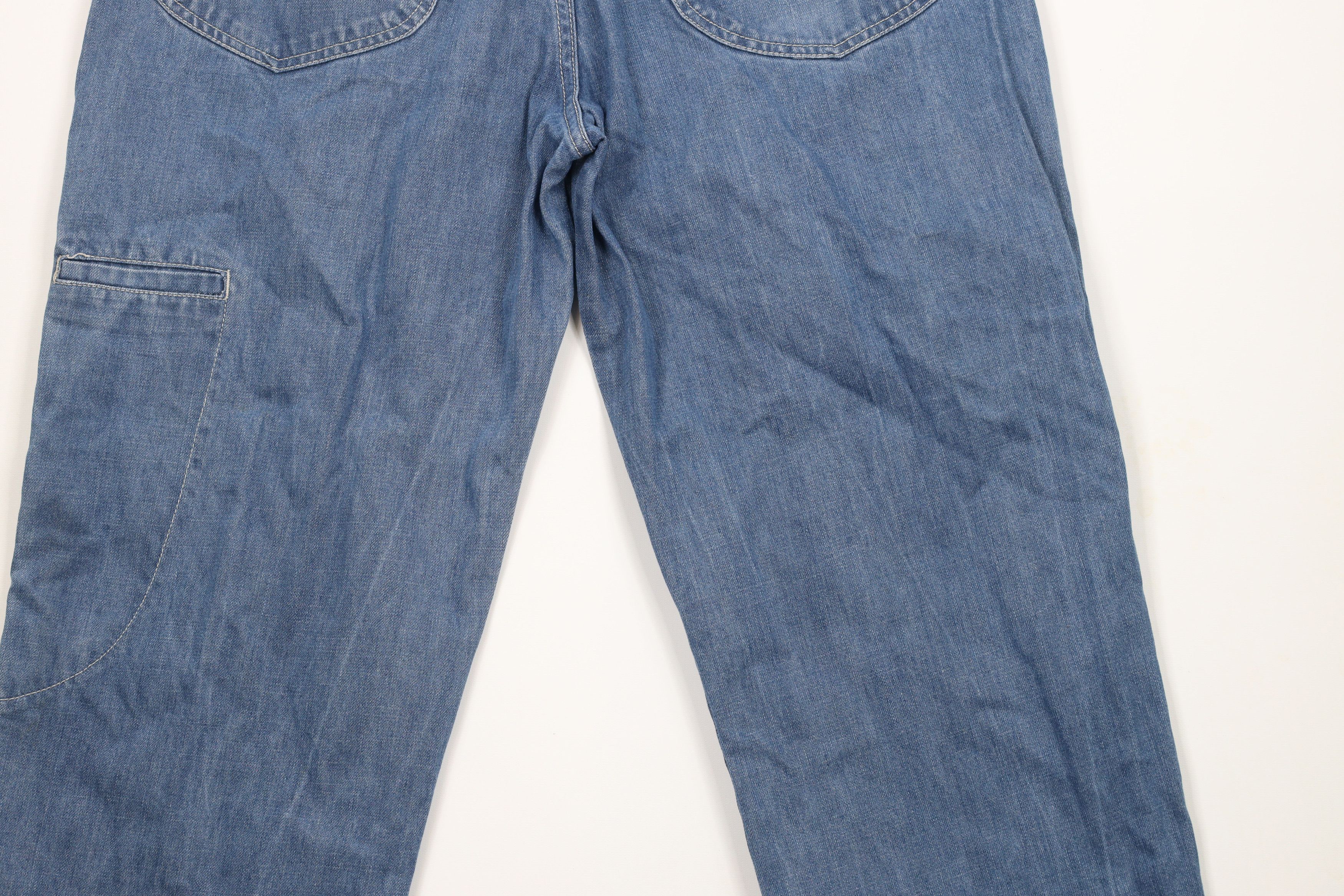 Marithe + Francois Girbaud × Vintage Vintage 90s Marithe Francois Girbaud Wide Leg Denim Jeans Size US 36 / EU 52 - 13 Thumbnail